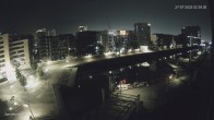 Archiv Foto Webcam Hamburg: HafenCity und Elbphilharmonie 01:00