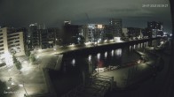 Archiv Foto Webcam Hamburg: HafenCity und Elbphilharmonie 23:00