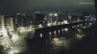 Archiv Foto Webcam Hamburg: HafenCity und Elbphilharmonie 01:00
