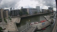 Archiv Foto Webcam Hamburg: HafenCity und Elbphilharmonie 13:00