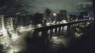 Archiv Foto Webcam Hamburg: HafenCity und Elbphilharmonie 23:00