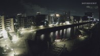 Archiv Foto Webcam Hamburg: HafenCity und Elbphilharmonie 01:00