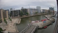 Archived image Webcam Harbour Hall Hamburg 19:00