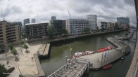 Archiv Foto Webcam Hamburg: HafenCity und Elbphilharmonie 12:00