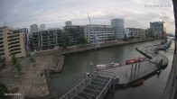 Archiv Foto Webcam Hamburg: HafenCity und Elbphilharmonie 19:00