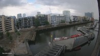 Archiv Foto Webcam Hamburg: HafenCity und Elbphilharmonie 17:00