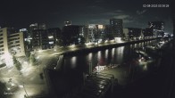 Archiv Foto Webcam Hamburg: HafenCity und Elbphilharmonie 23:00