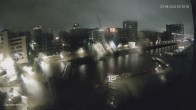 Archiv Foto Webcam Hamburg: HafenCity und Elbphilharmonie 01:00
