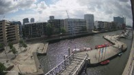 Archiv Foto Webcam Hamburg: HafenCity und Elbphilharmonie 13:00