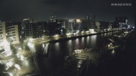 Archiv Foto Webcam Hamburg: HafenCity und Elbphilharmonie 23:00