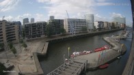 Archiv Foto Webcam Hamburg: HafenCity und Elbphilharmonie 09:00