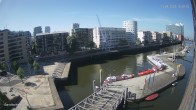 Archiv Foto Webcam Hamburg: HafenCity und Elbphilharmonie 09:00