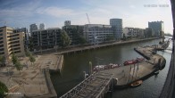 Archiv Foto Webcam Hamburg: HafenCity und Elbphilharmonie 17:00