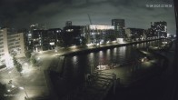 Archiv Foto Webcam Hamburg: HafenCity und Elbphilharmonie 21:00