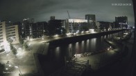 Archiv Foto Webcam Hamburg: HafenCity und Elbphilharmonie 03:00