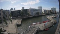Archiv Foto Webcam Hamburg: HafenCity und Elbphilharmonie 11:00