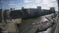Archiv Foto Webcam Hamburg: HafenCity und Elbphilharmonie 15:00