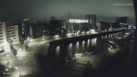 Archiv Foto Webcam Hamburg: HafenCity und Elbphilharmonie 01:00