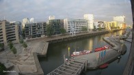 Archiv Foto Webcam Hamburg: HafenCity und Elbphilharmonie 05:00