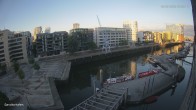 Archiv Foto Webcam Hamburg: HafenCity und Elbphilharmonie 05:00