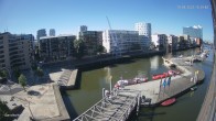 Archiv Foto Webcam Hamburg: HafenCity und Elbphilharmonie 09:00