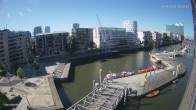Archiv Foto Webcam Hamburg: HafenCity und Elbphilharmonie 09:00