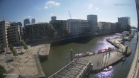 Archiv Foto Webcam Hamburg: HafenCity und Elbphilharmonie 15:00