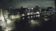 Archiv Foto Webcam Hamburg: HafenCity und Elbphilharmonie 01:00
