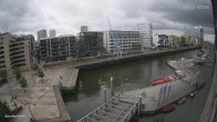 Archiv Foto Webcam Hamburg: HafenCity und Elbphilharmonie 12:00