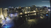 Archiv Foto Webcam Hamburg: HafenCity und Elbphilharmonie 19:00