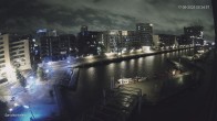 Archiv Foto Webcam Hamburg: HafenCity und Elbphilharmonie 23:00
