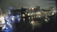 Archiv Foto Webcam Hamburg: HafenCity und Elbphilharmonie 18:00
