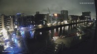 Archiv Foto Webcam Hamburg: HafenCity und Elbphilharmonie 22:00