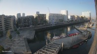 Archiv Foto Webcam Hamburg: HafenCity und Elbphilharmonie 08:00