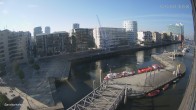 Archiv Foto Webcam Hamburg: HafenCity und Elbphilharmonie 09:00