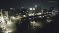 Archiv Foto Webcam Hamburg: HafenCity und Elbphilharmonie 23:00