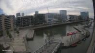 Archiv Foto Webcam Hamburg: HafenCity und Elbphilharmonie 13:00