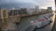 Archiv Foto Webcam Hamburg: HafenCity und Elbphilharmonie 18:00