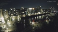 Archiv Foto Webcam Hamburg: HafenCity und Elbphilharmonie 19:00