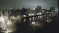 Archiv Foto Webcam Hamburg: HafenCity und Elbphilharmonie 01:00