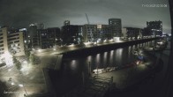 Archiv Foto Webcam Hamburg: HafenCity und Elbphilharmonie 20:00