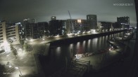 Archived image Webcam Harbour Hall Hamburg 01:00
