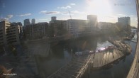 Archived image Webcam Harbour Hall Hamburg 22:00
