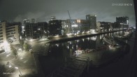 Archiv Foto Webcam Hamburg: HafenCity und Elbphilharmonie 05:00