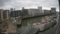 Archiv Foto Webcam Hamburg: HafenCity und Elbphilharmonie 13:00