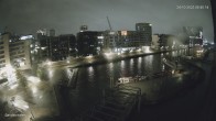 Archiv Foto Webcam Hamburg: HafenCity und Elbphilharmonie 05:00