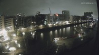 Archiv Foto Webcam Hamburg: HafenCity und Elbphilharmonie 23:00
