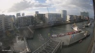 Archiv Foto Webcam Hamburg: HafenCity und Elbphilharmonie 09:00