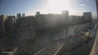 Archiv Foto Webcam Hamburg: HafenCity und Elbphilharmonie 13:00