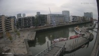 Archiv Foto Webcam Hamburg: HafenCity und Elbphilharmonie 13:00